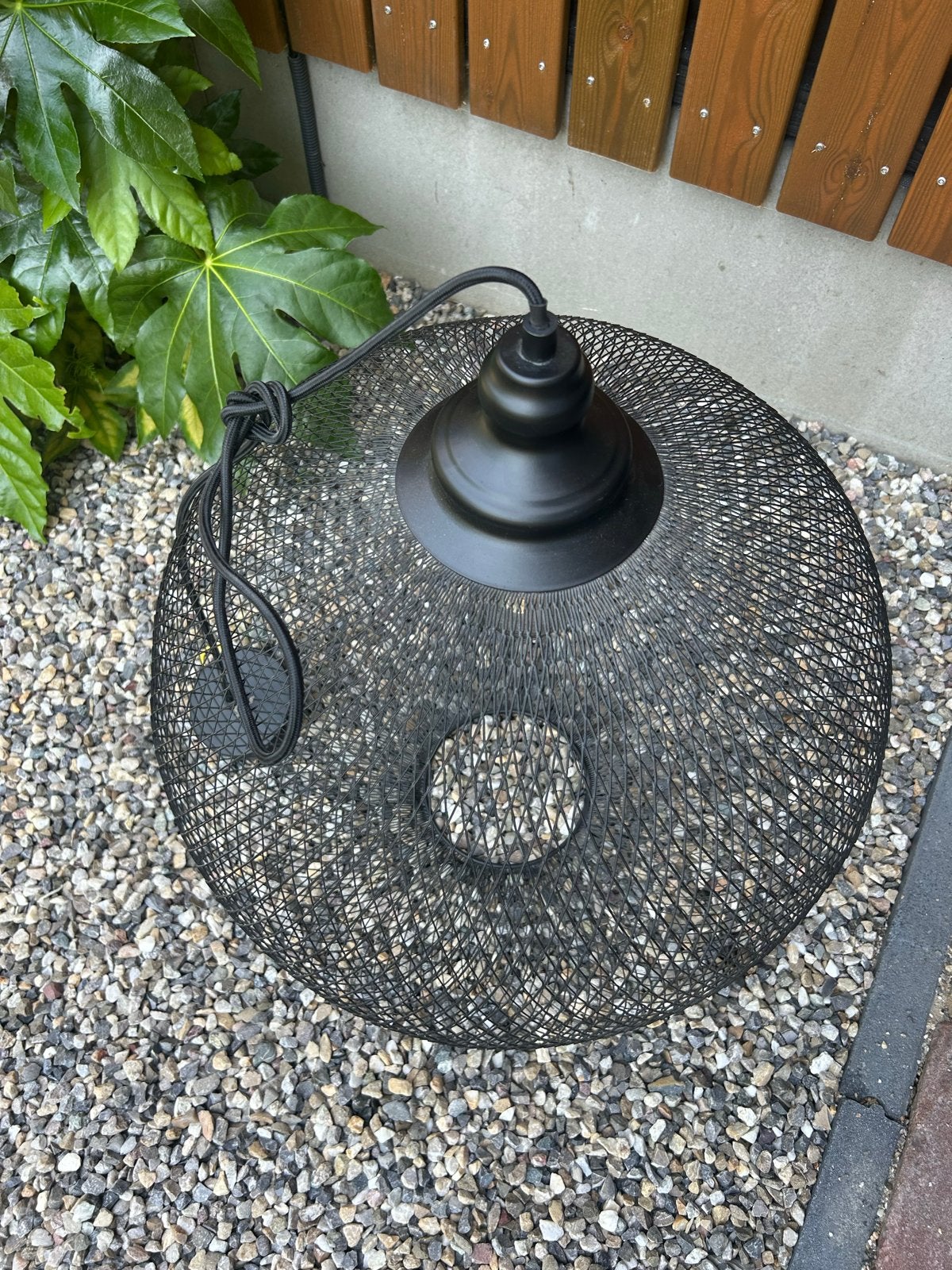 Lucide metalen draadlamp - Industriële hanglamp, Ophalen, Zo goed als nieuw, Metaal, E27 (groot)