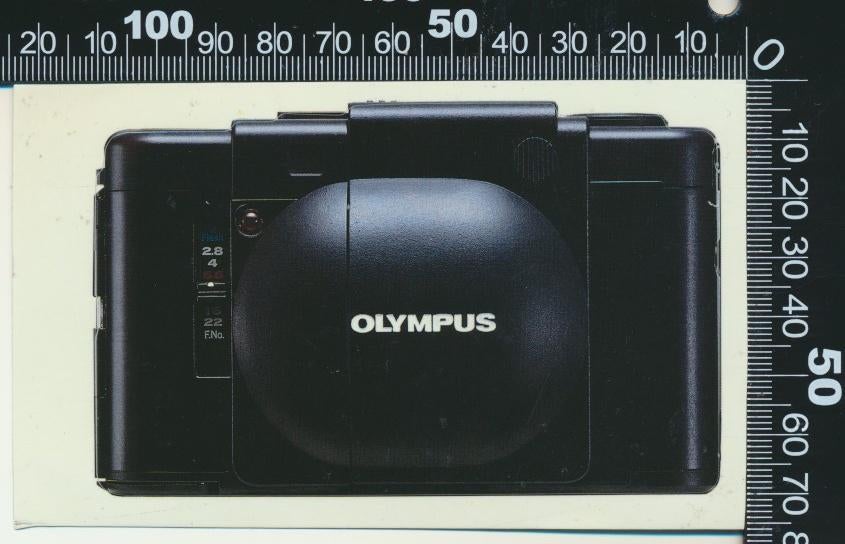 Sticker: Olympus (5), Ophalen of Verzenden, Zo goed als nieuw, Bedrijf of Vereniging