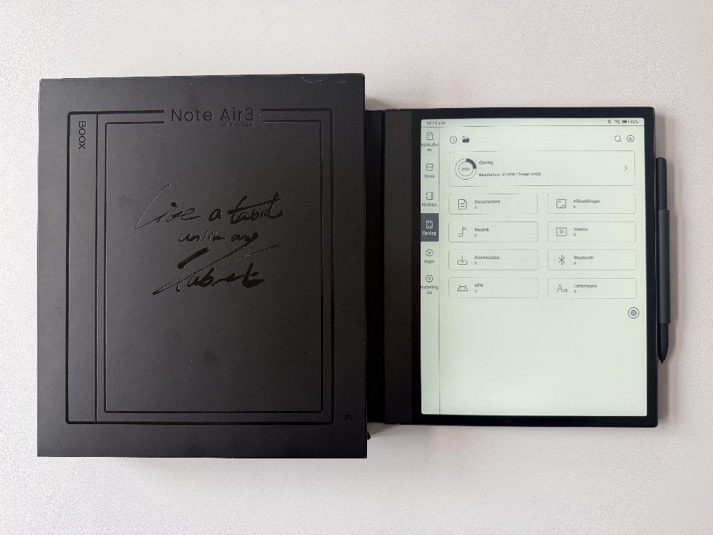 boox note air 3, Computers en Software, Bluetooth, Ophalen of Verzenden, Zo goed als nieuw, 10 inch of meer