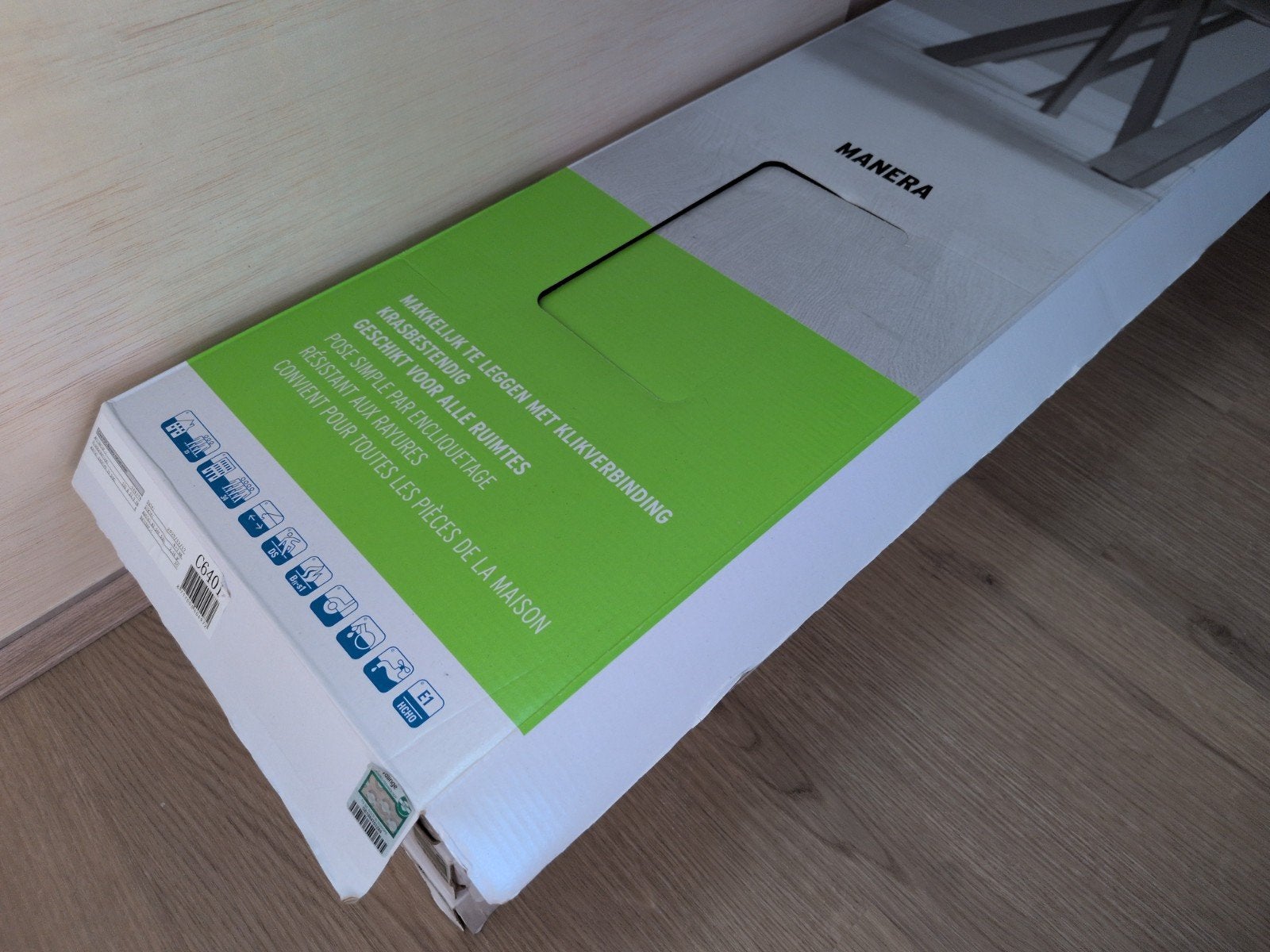 Gamma Manera klik pvc 2,5 pak, Ophalen, Bruin, Overige typen, Nieuw