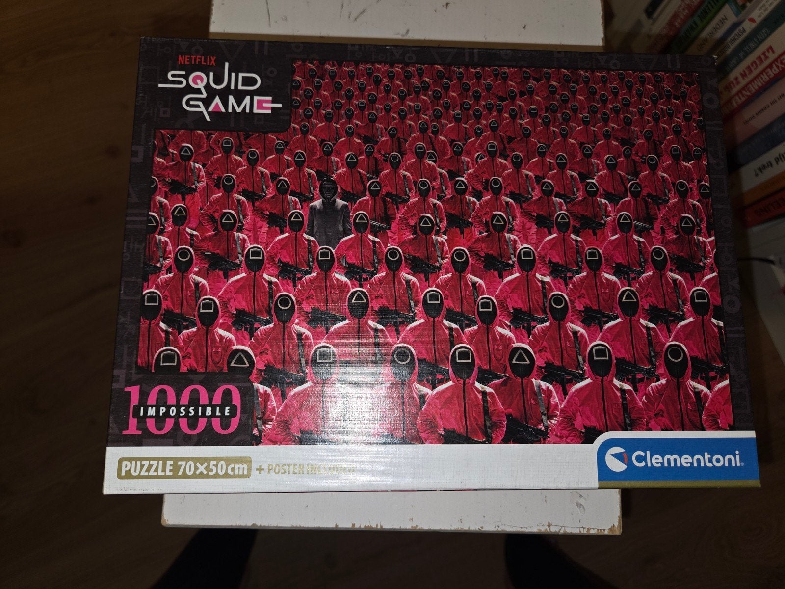 Clementoni Impossible Squid Game Legpuzzel 1000 stukjes, Ophalen of Verzenden, 500 t/m 1500 stukjes, Nieuw, Legpuzzel