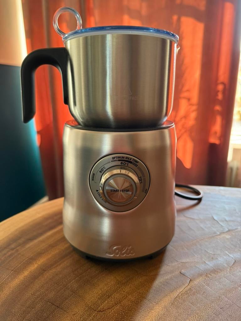 Solis melkopschuimer, Ophalen of Verzenden, Zo goed als nieuw, Espresso apparaat
