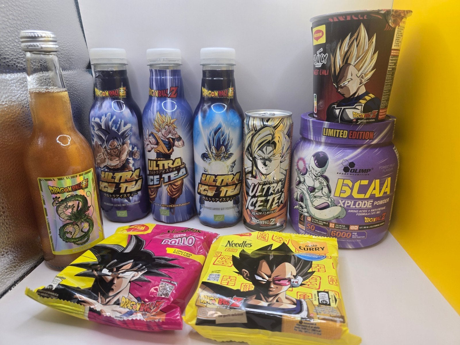 Dragon Ball Z Collectie: Noodles, IJsthee, BCAA Dra, Ophalen of Verzenden, Nieuw