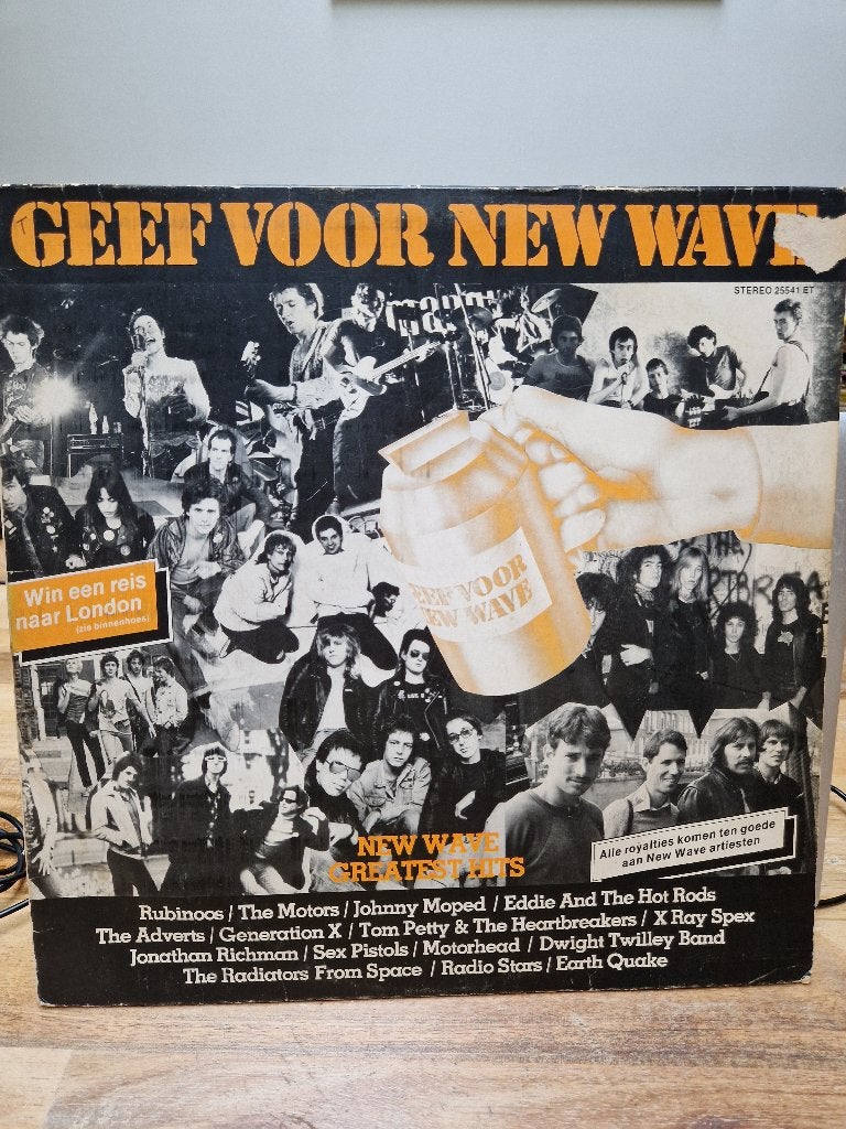 Various – Geef Voor New Wave, Ophalen of Verzenden, Zo goed als nieuw, 12 inch, Pop