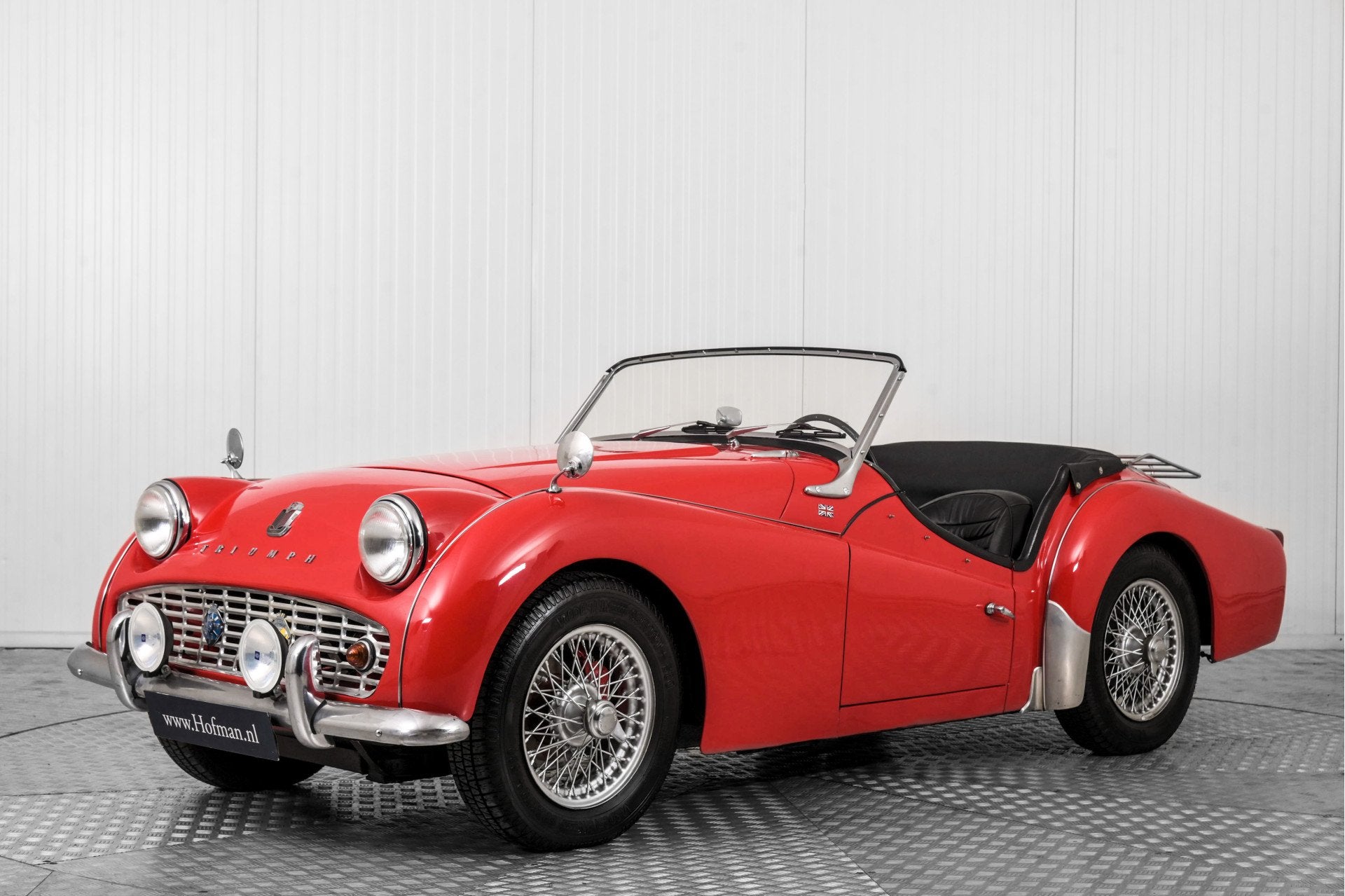 Triumph TR 3 TR3A . (bj 1959), Auto's, Triumph, 101 pk, Gebruikt, 4 cilinders, Leder