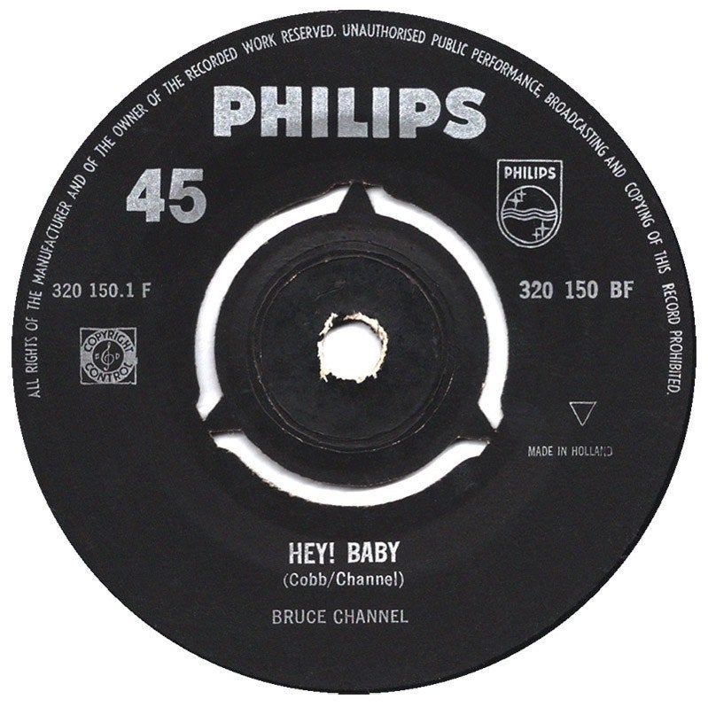 Bruce Channel - Hey! Baby & Dream Girl -1962, Ophalen, Gebruikt, Pop