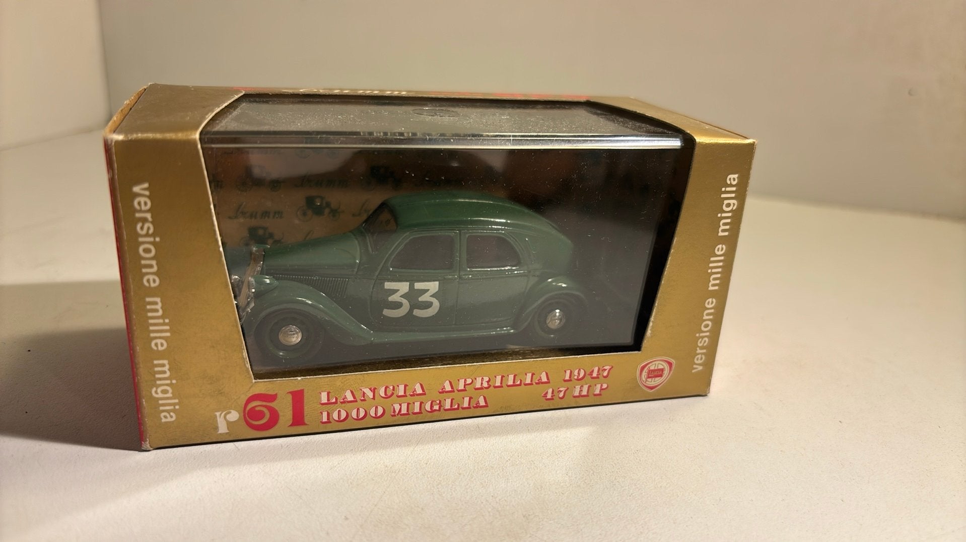 Lancia aprillia 1000 miglia 1947 brumm 1.43, Overige merken, Auto, Ophalen of Verzenden, A