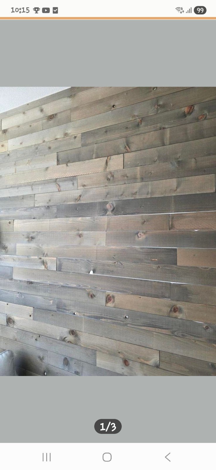 Lattenwand deco hout  voor diverse doeleinden 12.5 M3, Minder dan 25 mm, Ophalen of Verzenden, Plank, Minder dan 200 cm