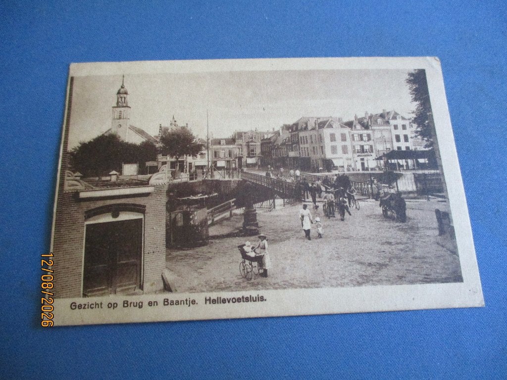 Hellevoetsluis (1924), Ophalen of Verzenden, Voor 1920, Gelopen, Zuid-Holland