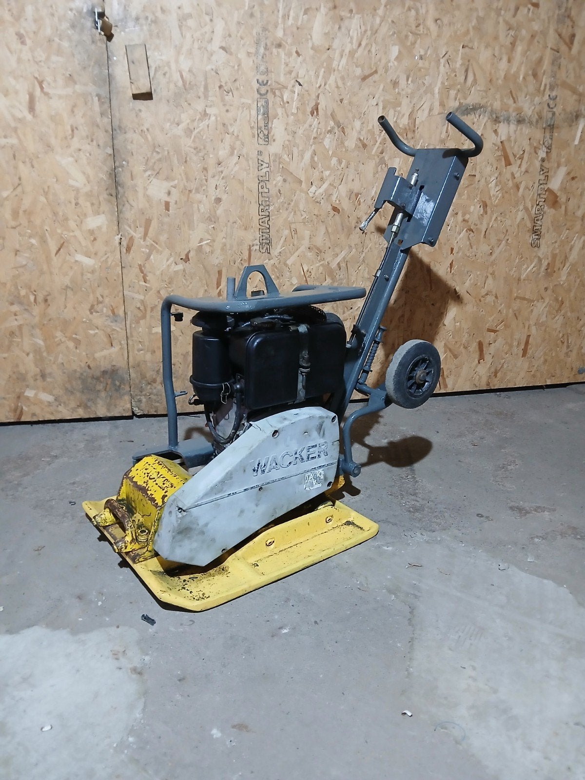 wacker trilplaat dps3060 vario, Ophalen, Gebruikt