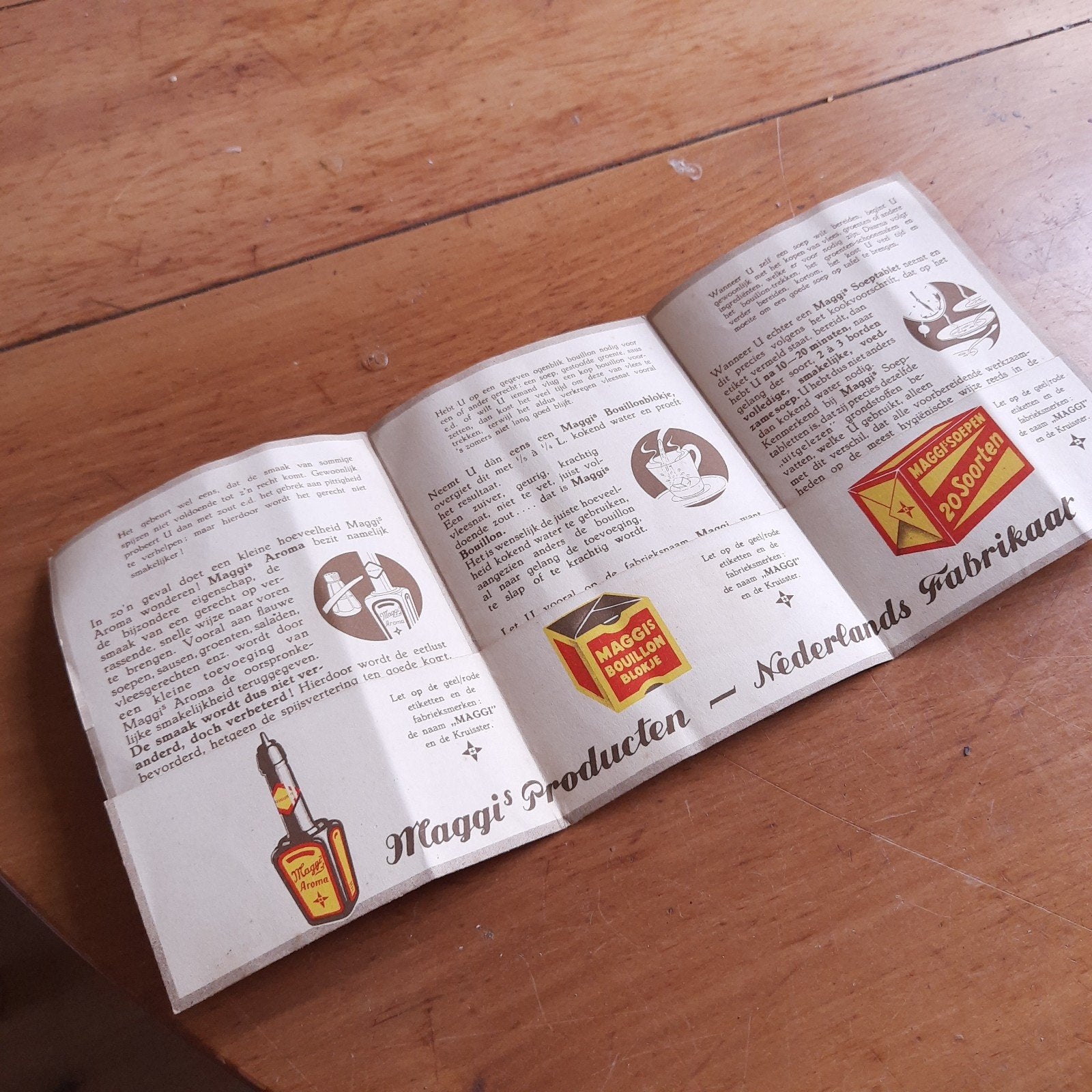 Oud Maggi Boekje met Recepten, Verzamelen, Merken en Reclamevoorwerpen, Verzenden, Overige typen