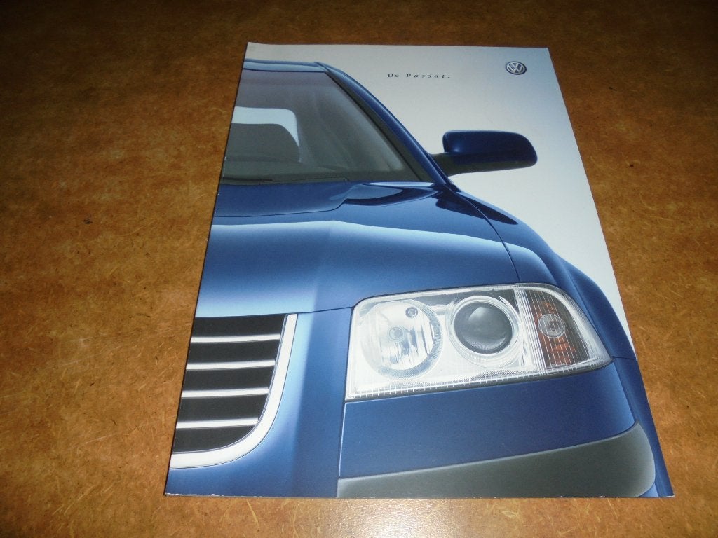 brochure Volkswagen Passat  2002, Ophalen of Verzenden, Nieuw, Volkswagen