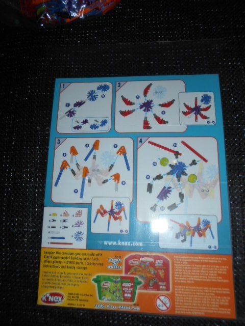 Knex vogel en spin in een koffer, Overige thema's, Compleet, Lego, Overige typen