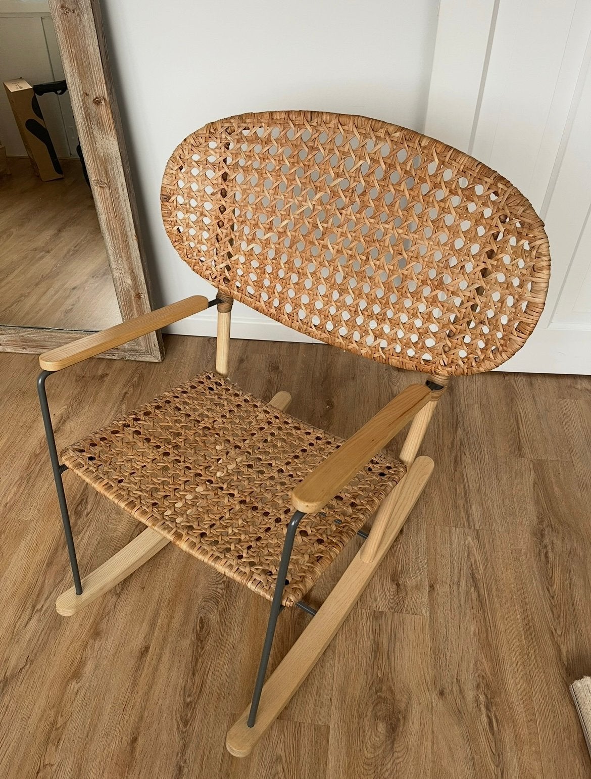 IKEA Grönadal Rocking Chair, Ophalen, Overige kleuren, Riet of Rotan, Zo goed als nieuw