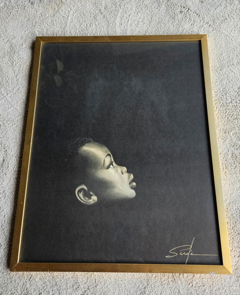 Prachtige vintage Serole gesigneerde prent, Ophalen of Verzenden