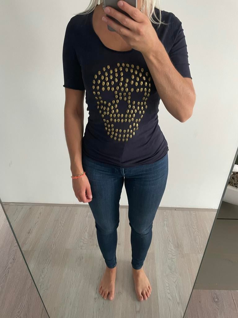 Radical top, Kleding | Dames, Blauw, Ophalen of Verzenden, Korte mouw, Maat 36 (S)