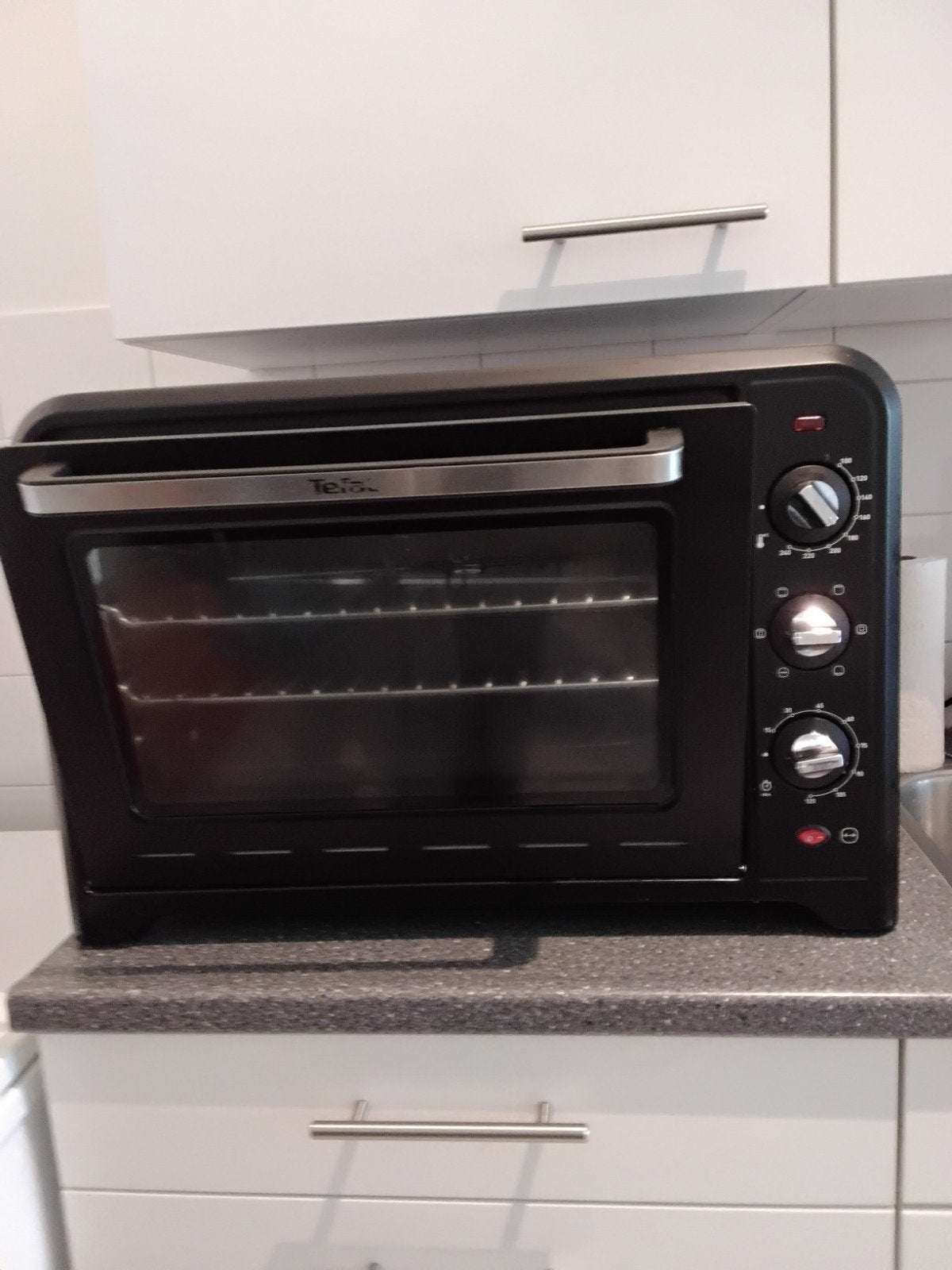 Tefal Oven 60x40 met Kipspit - Zo goed als nieuw, 45 tot 50 cm, Oven, 60 cm of meer, Tefal