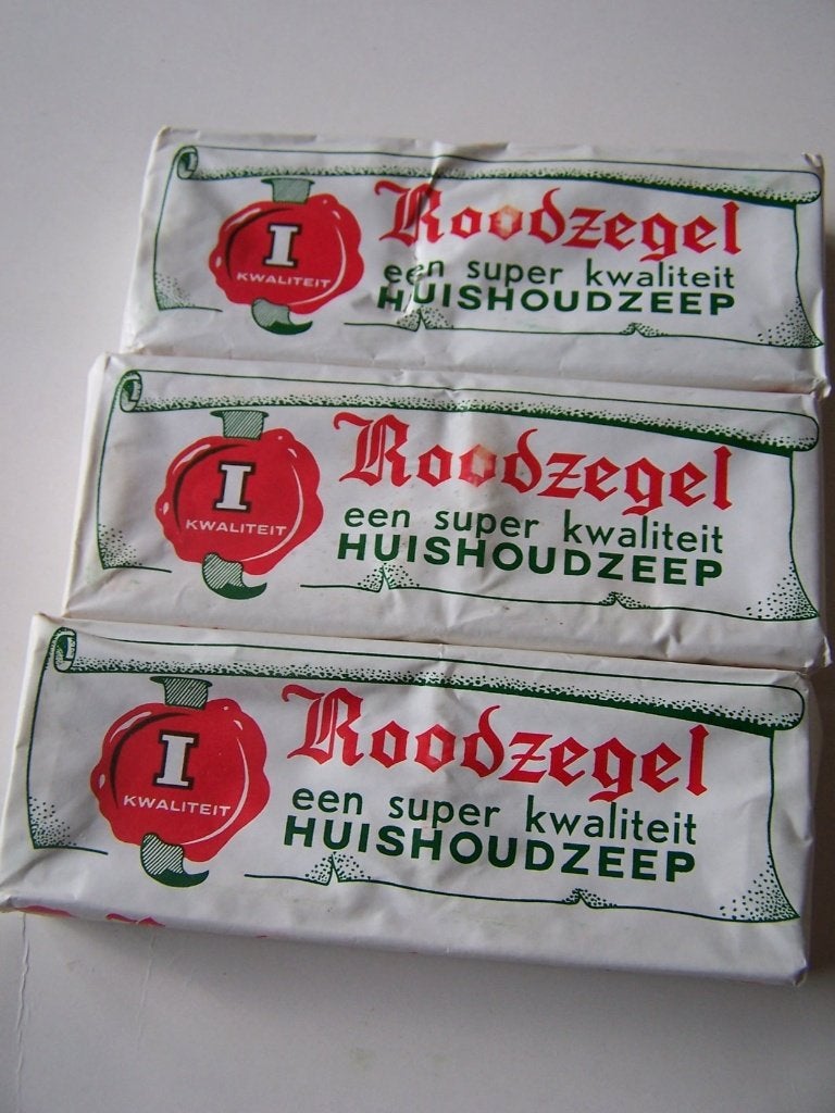 Oude stukken huishoudzeep, Antiek en Kunst, Ophalen of Verzenden