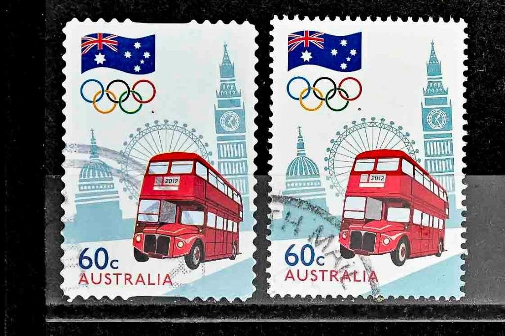 postzegels Australië 2012, Ophalen of Verzenden, Gestempeld