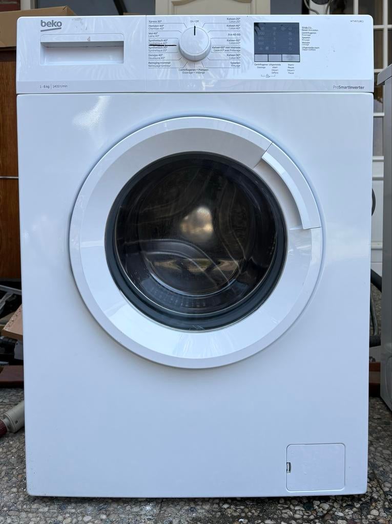 Beko Wasmachine 1-6kg ProSmartInverter, Ophalen, 1200 tot 1600 toeren, Gebruikt, 4 tot 6 kg