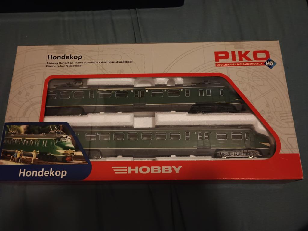 PIKO NS Hondekop 343 digital, Hobby en Vrije tijd, Modeltreinen | H0, Gebruikt, NS, Gelijkstroom, Locomotief