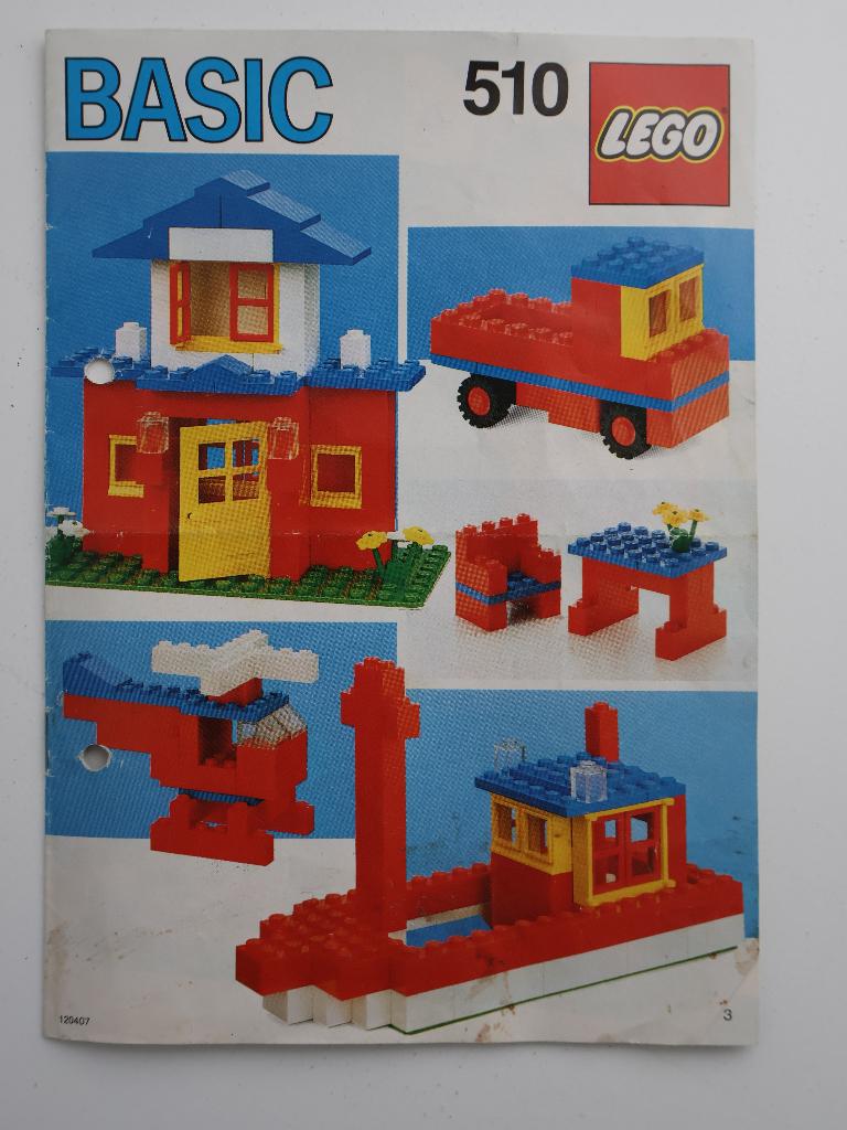 Lego Basic Universal Building Set 510 Basic Building Set, Gebruikt, Overige thema's, Lego, Compleet