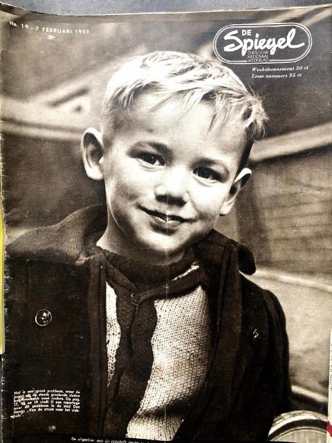 Oud tijdschrift De Spiegel uit 1953, Verzamelen, Tijdschriften, Kranten en Knipsels, Ophalen, 1940 tot 1960, Tijdschrift
