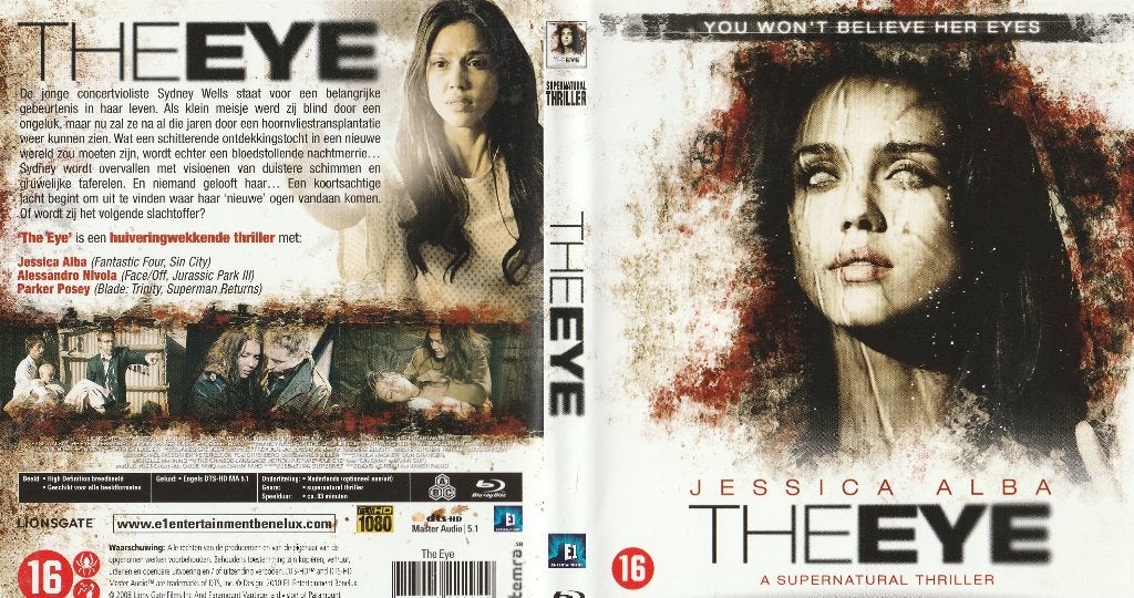 The eye blu ray ( ned. Ondert. ), Cd's en Dvd's, Blu-ray, Ophalen of Verzenden, Zo goed als nieuw, Actie