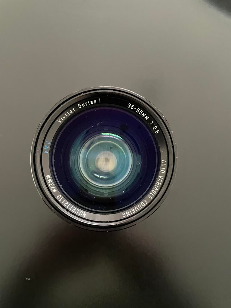 Vivitar Series 1 Lens + Converter, Ophalen of Verzenden, Gebruikt, Telelens