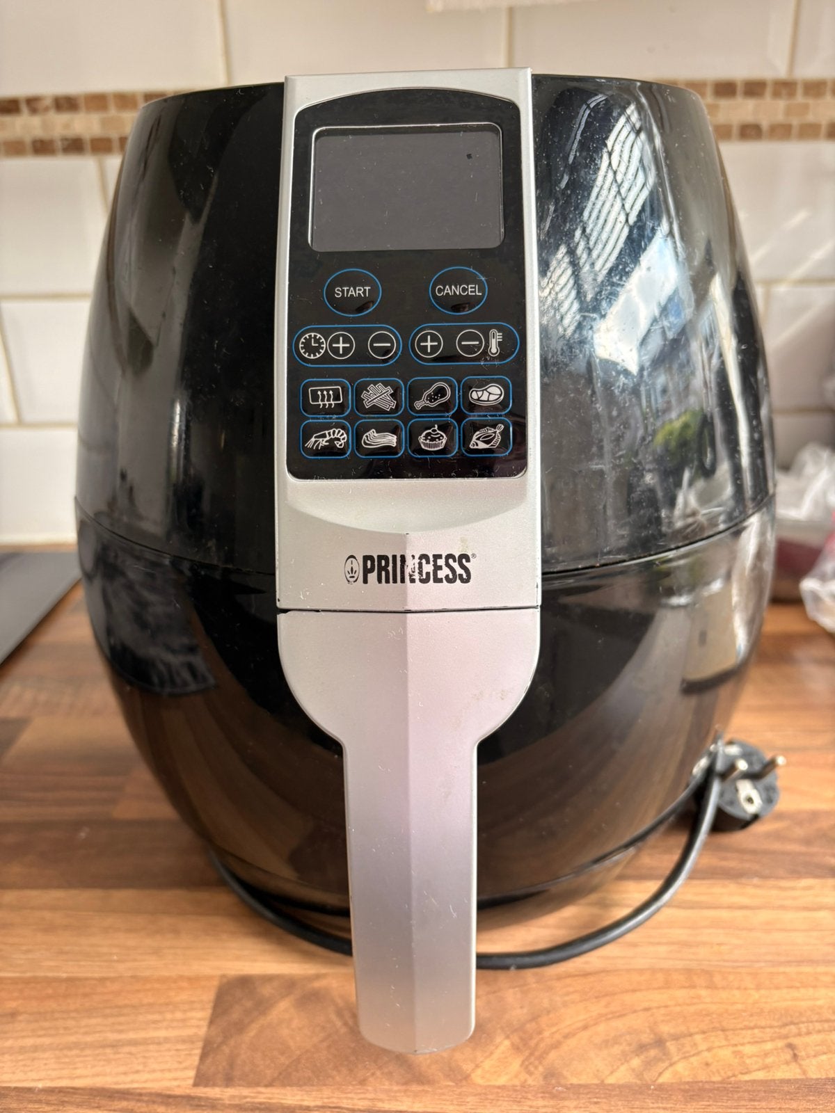 Airfryer prinsess, Ophalen, Gebruikt