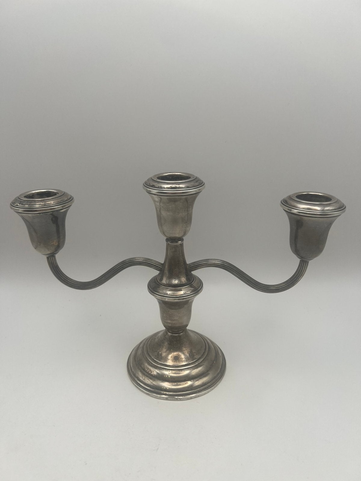 925 Sterling zilveren kandelaar Reed & Barton, Antiek en Kunst, Ophalen of Verzenden, Zilver