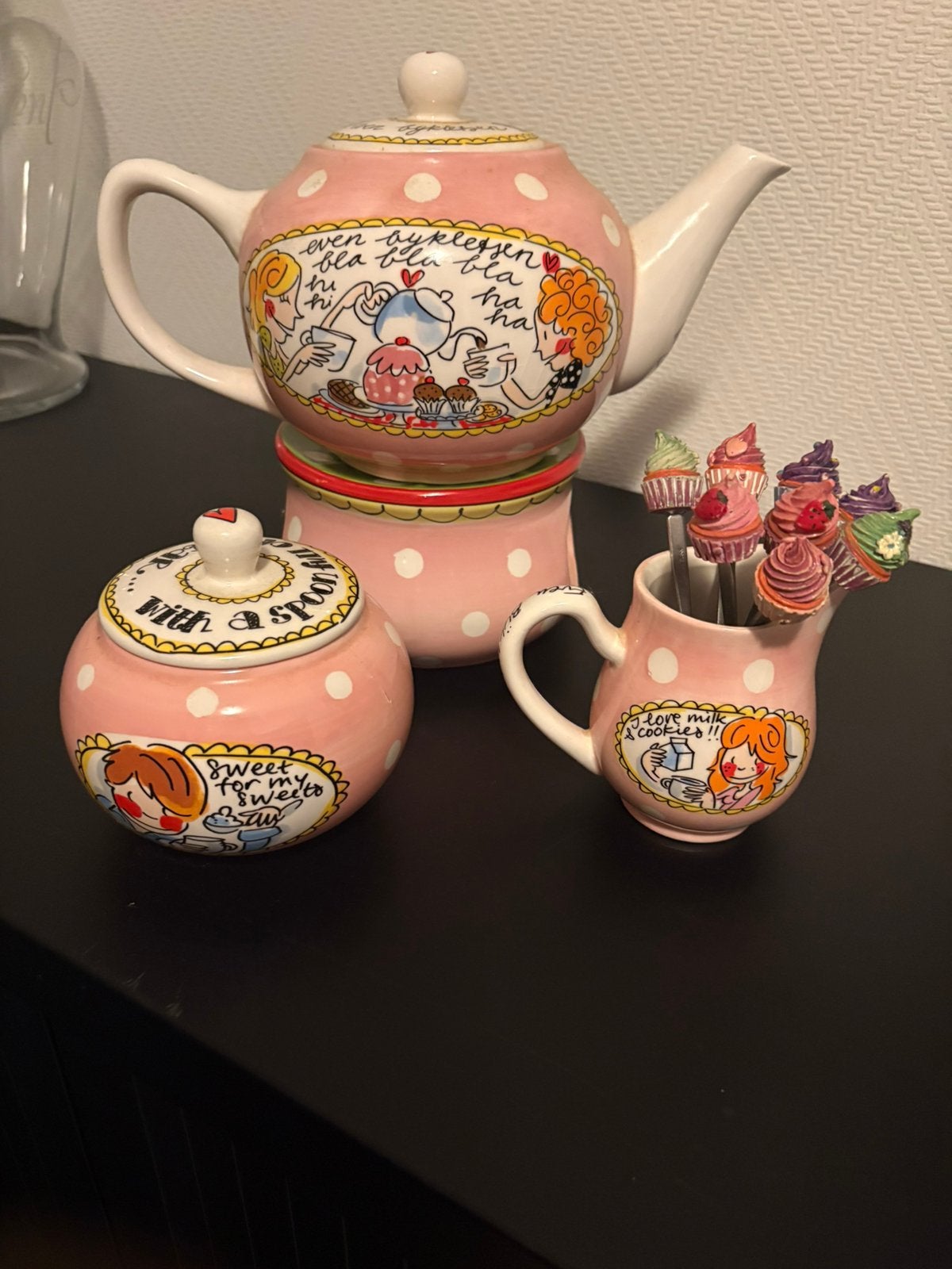 Amsterdam blond setje, Ophalen of Verzenden, Aardewerk, Blond Amsterdam, Overige typen