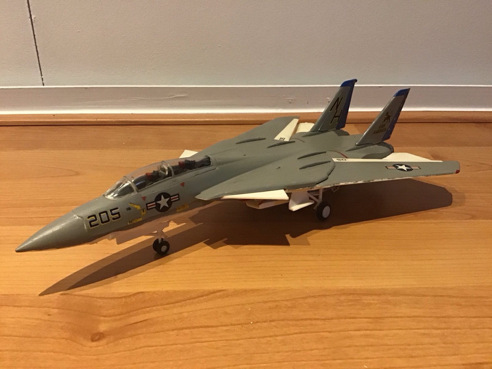 F-14 Tomcat modelvliegtuig, Overige merken, Ophalen of Verzenden, Zo goed als nieuw, Groter dan 1:72
