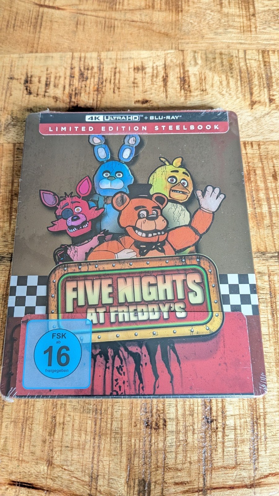 Five Nights at Freddy's 4K UHD Steelbook nieuw, Ophalen of Verzenden