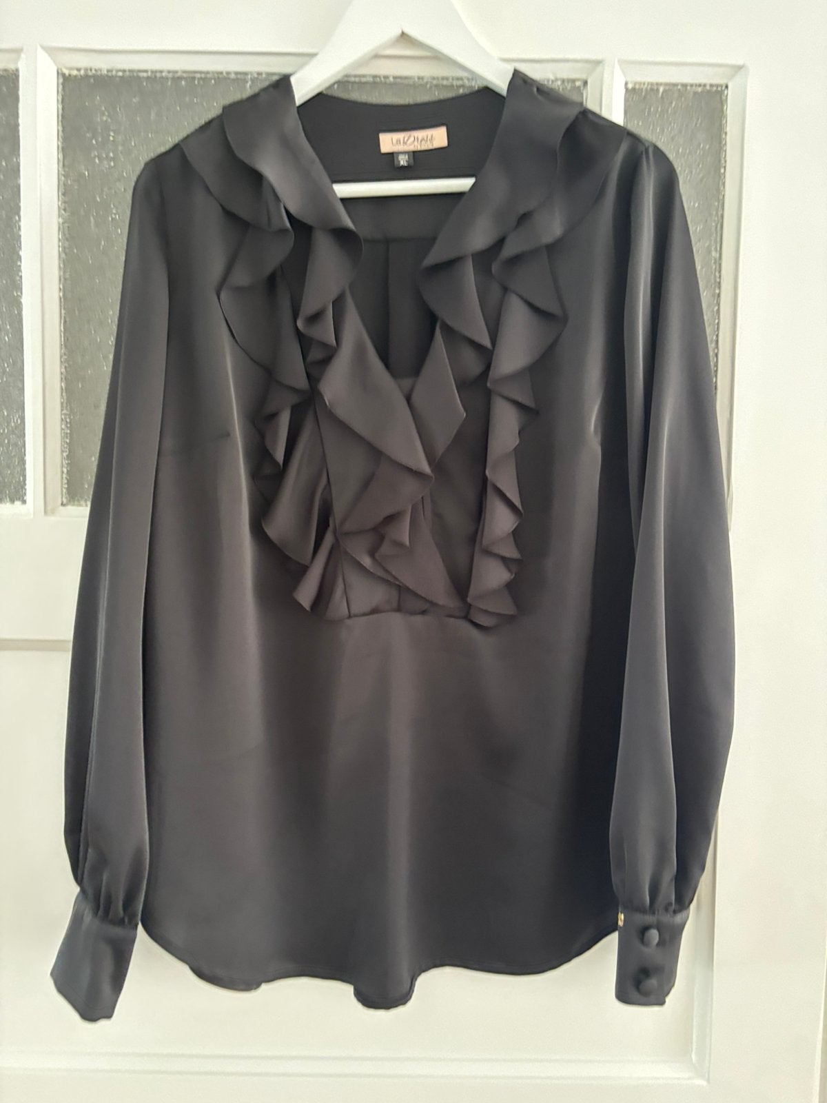 Top LaDress zwart maat XL, Ophalen of Verzenden, Zo goed als nieuw, Maat 46/48 (XL) of groter, Zwart