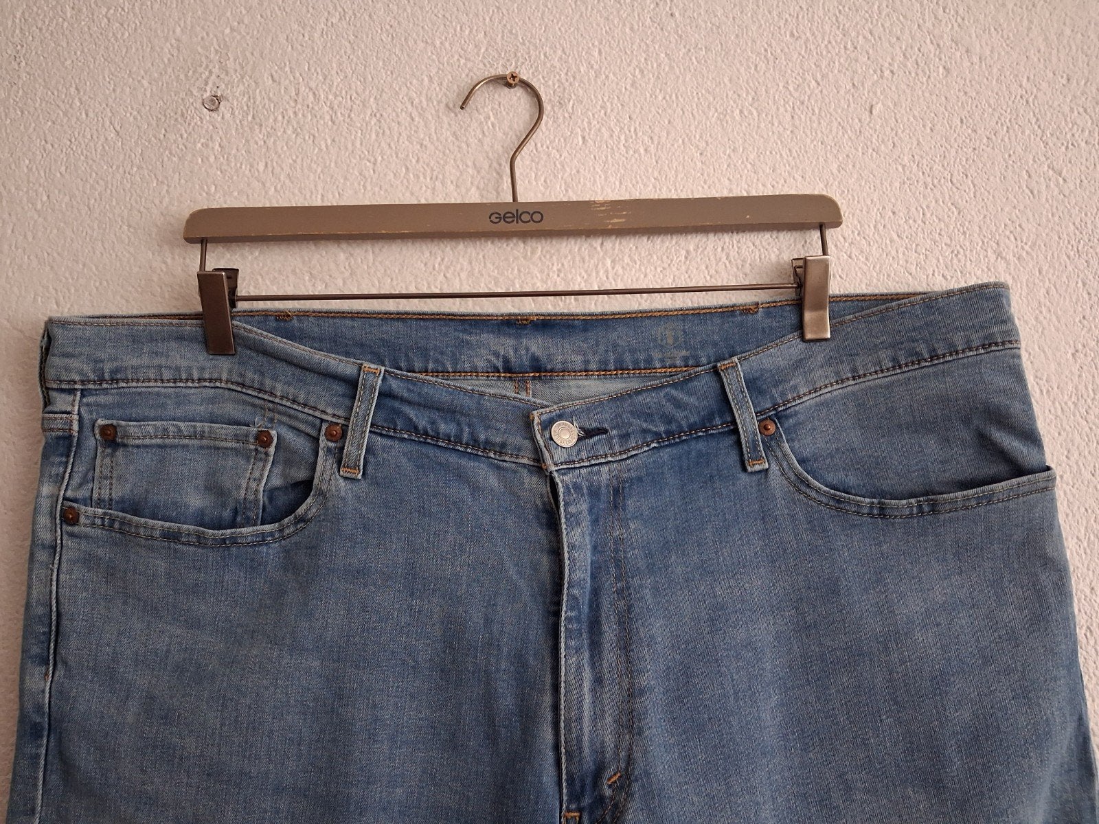 Levi's 541 Athletic Taper Jeans W44 L30 - Zo goed als nieuw, Levi's, Blauw, Overige jeansmaten, Ophalen of Verzenden
