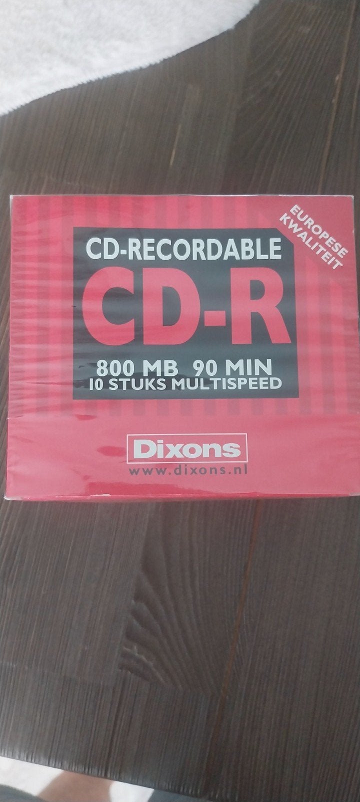 Dixons CD-R 800 MB 90 min 10 stuks Multipspeed, Computers en Software, Cd, Nieuw, Ophalen of Verzenden, Op spindel