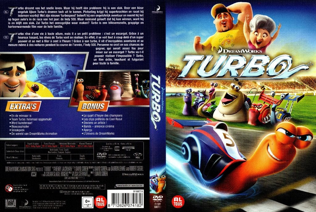 Turbo, Alle leeftijden, Ophalen of Verzenden, Zo goed als nieuw