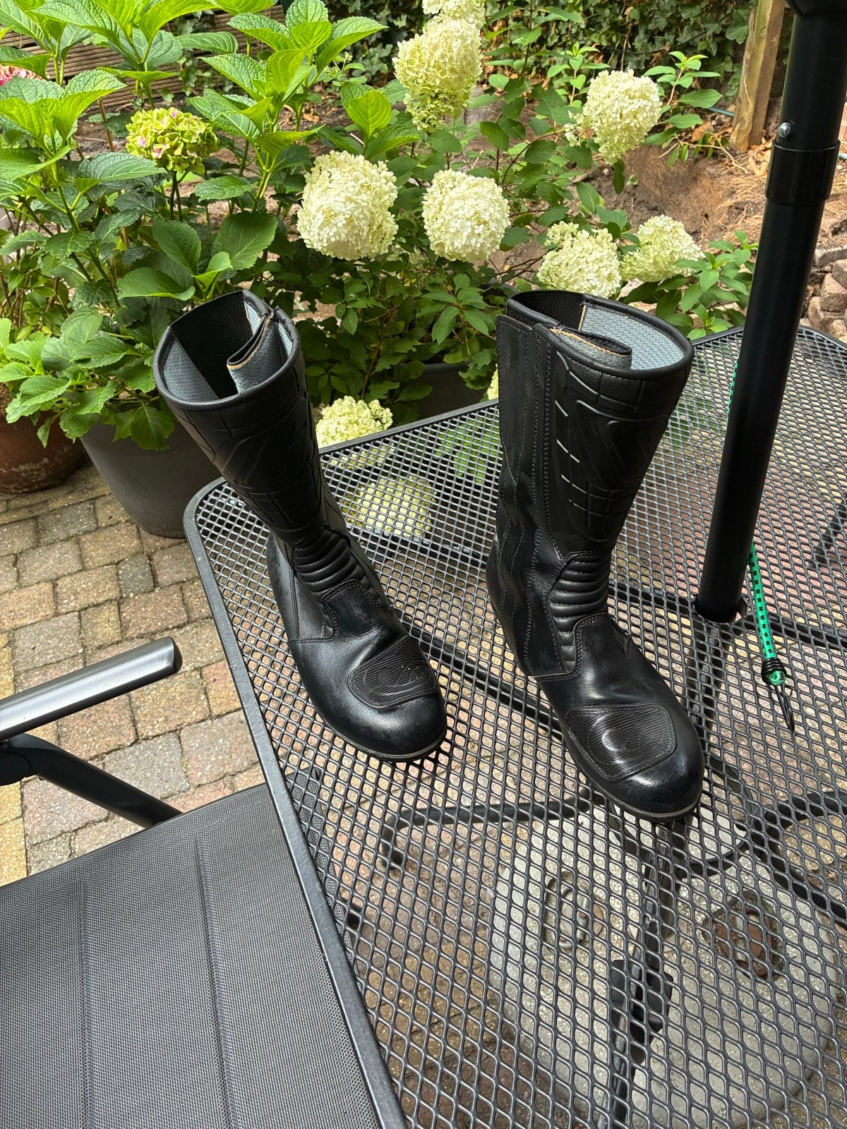 Motorlaarzen maat 43, Motoren, Ophalen of Verzenden, Tweedehands, Heren, Laarzen