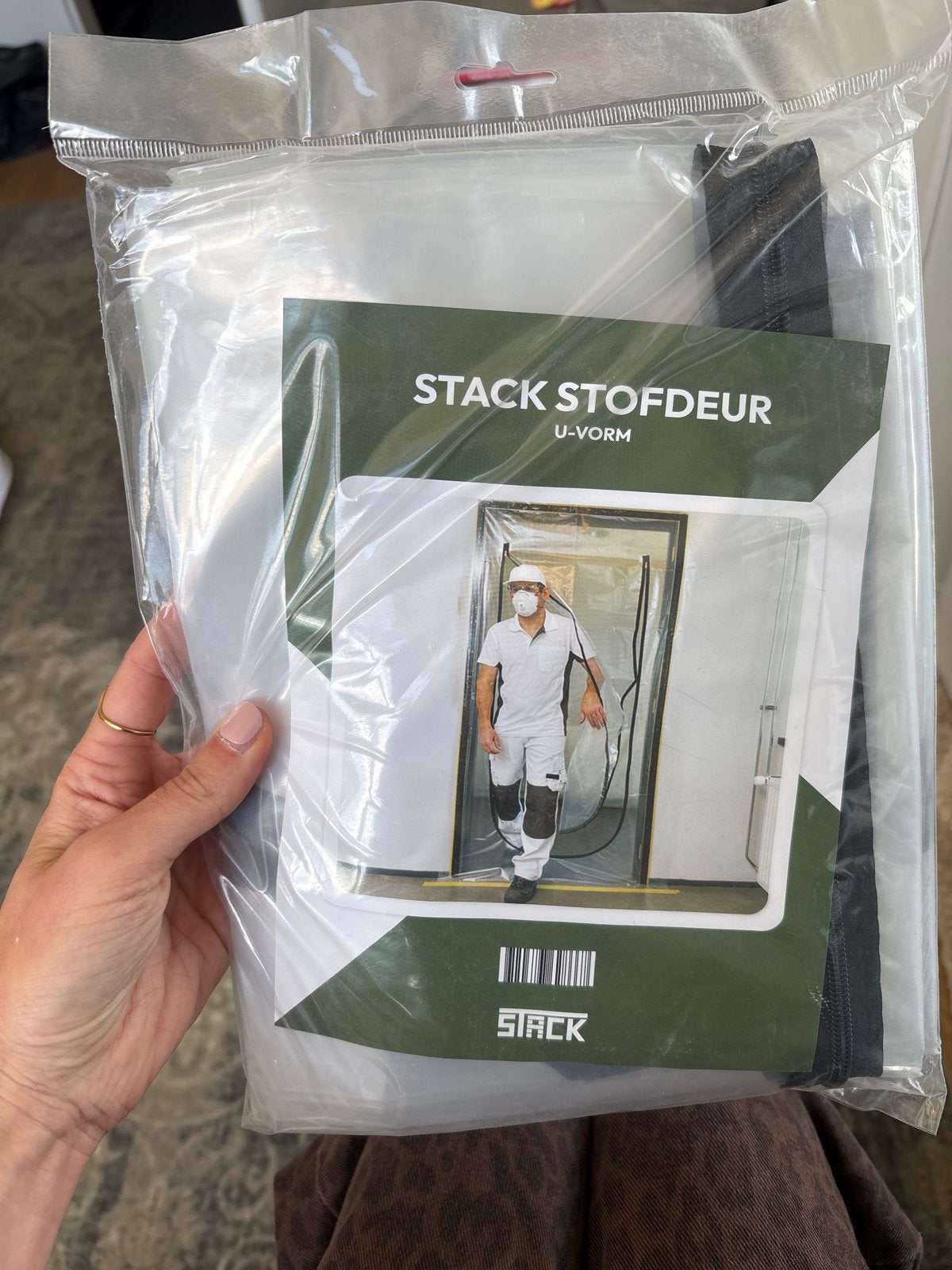 Nieuwe STACK Stofdeur U-Vorm - Ideaal voor verbouwingen, 215 cm of meer, Overige typen, Nieuw, Ophalen