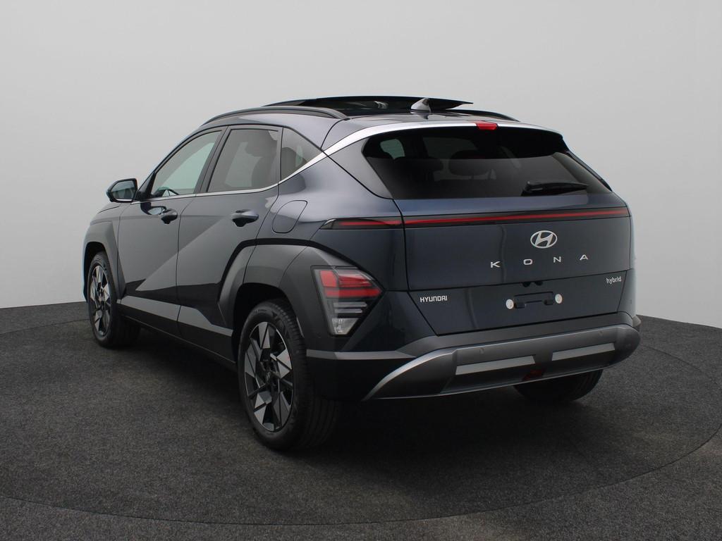 Hyundai Kona 1.6 GDI HEV Premium Sky |Schuif-panorama dak |, Blauw, Bedrijf, Nieuw, Hybride Elektrisch/Benzine