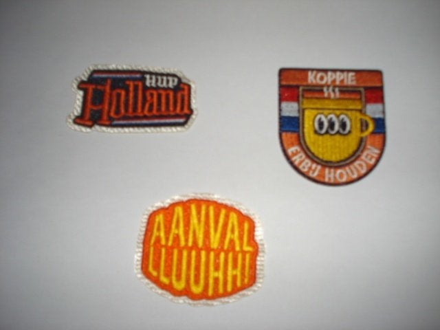 JUICHJACK EMBLEMEN ( 8 STUKS )JUMBO, RUILEN, Verzamelen, Supermarktacties, Jumbo, Ophalen of Verzenden