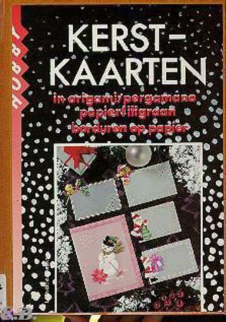 KERSTKAARTEN-Origami, Pergamano, Papierfiligraan, Borduren"", Ophalen of Verzenden, Zo goed als nieuw, Overige thema's, Overige typen