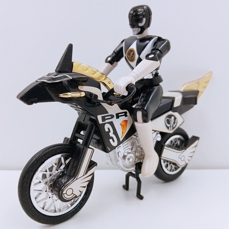 Power Rangers Black Ranger Thunder Bike Bandai 1994, Ophalen of Verzenden, Zo goed als nieuw