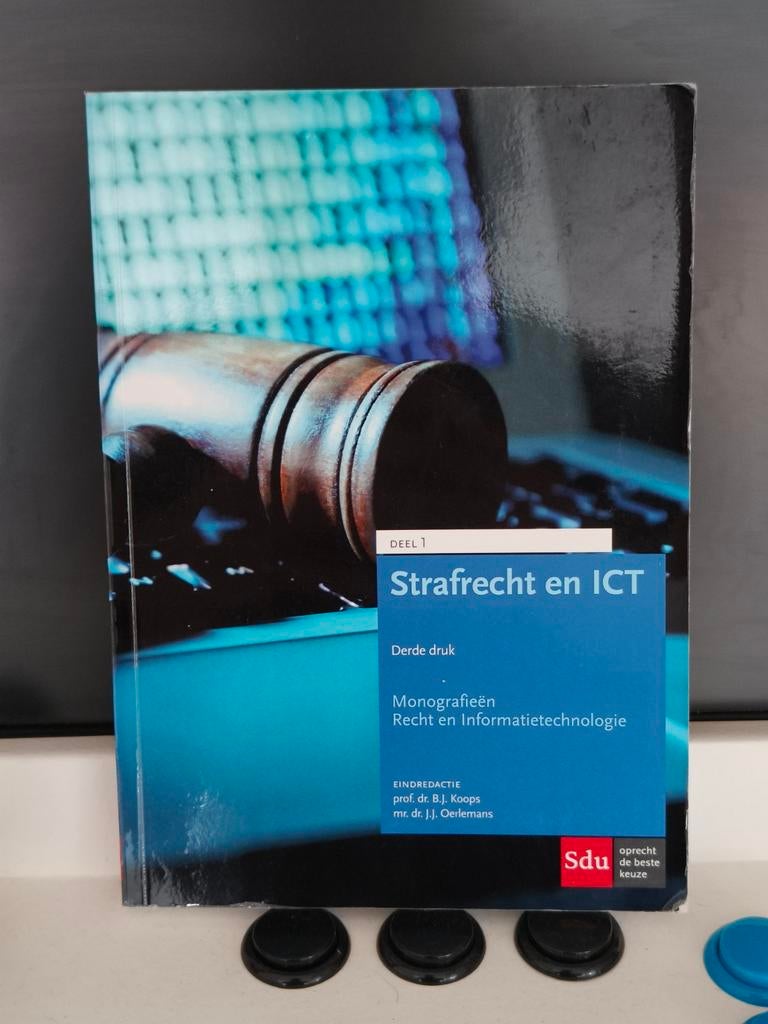Strafrecht en ICT - Derde druk, Gelezen, Prof. dr. B.J. Koops, mr. dr. J.J. Oerlemans, Gamma, HBO