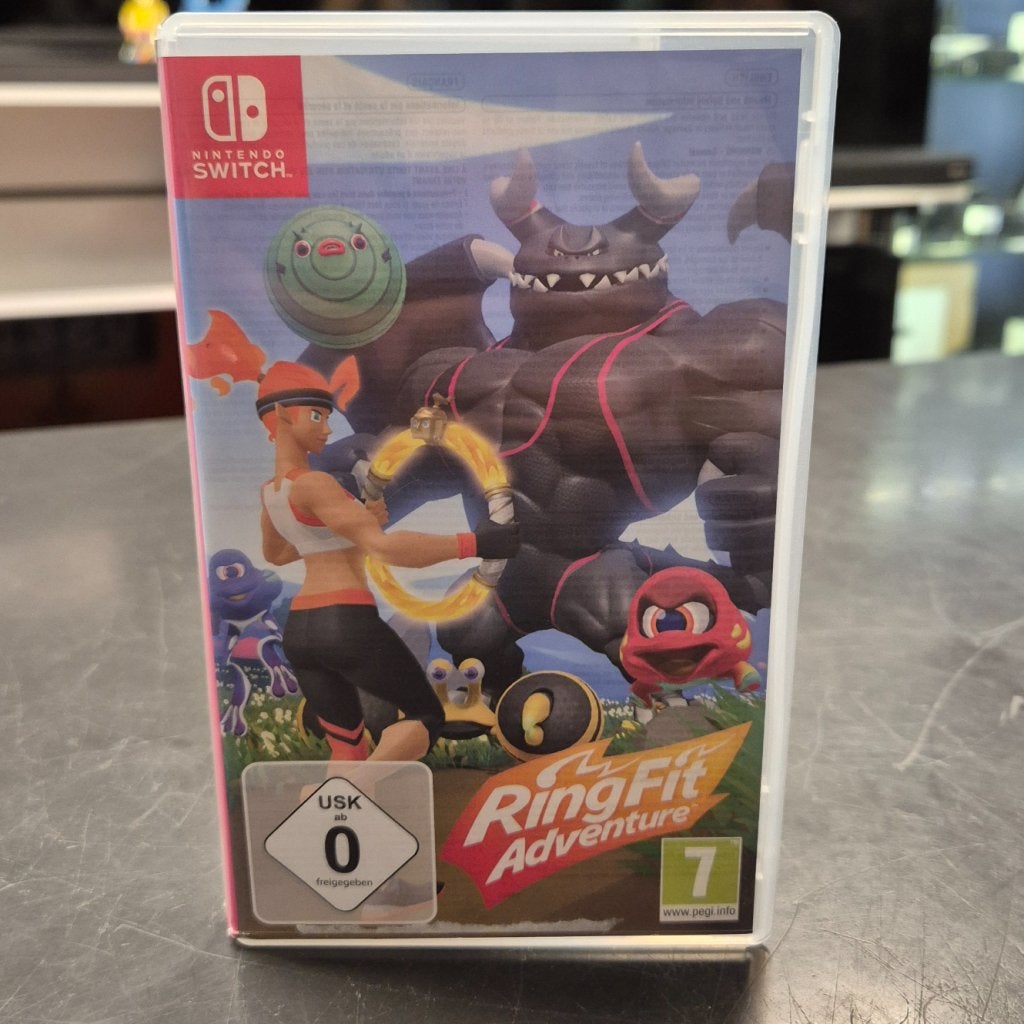 Switch Game | Ring Fit Adventure (Only Game), Spelcomputers en Games, Spelcomputers | Nintendo Switch, Zo goed als nieuw