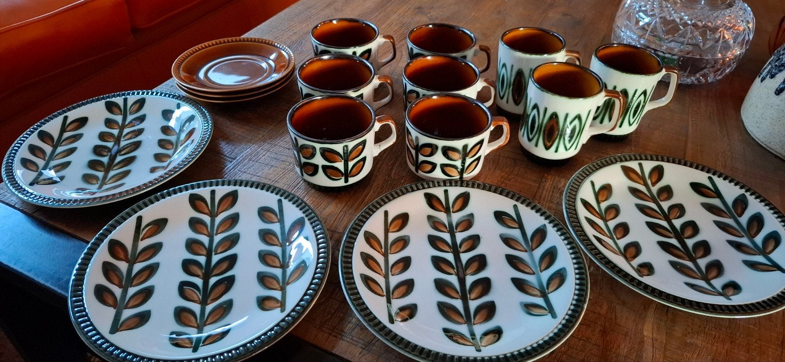 Boch Rambouillet Belgium servies kopjes en bordjes, Antiek en Kunst, Ophalen of Verzenden