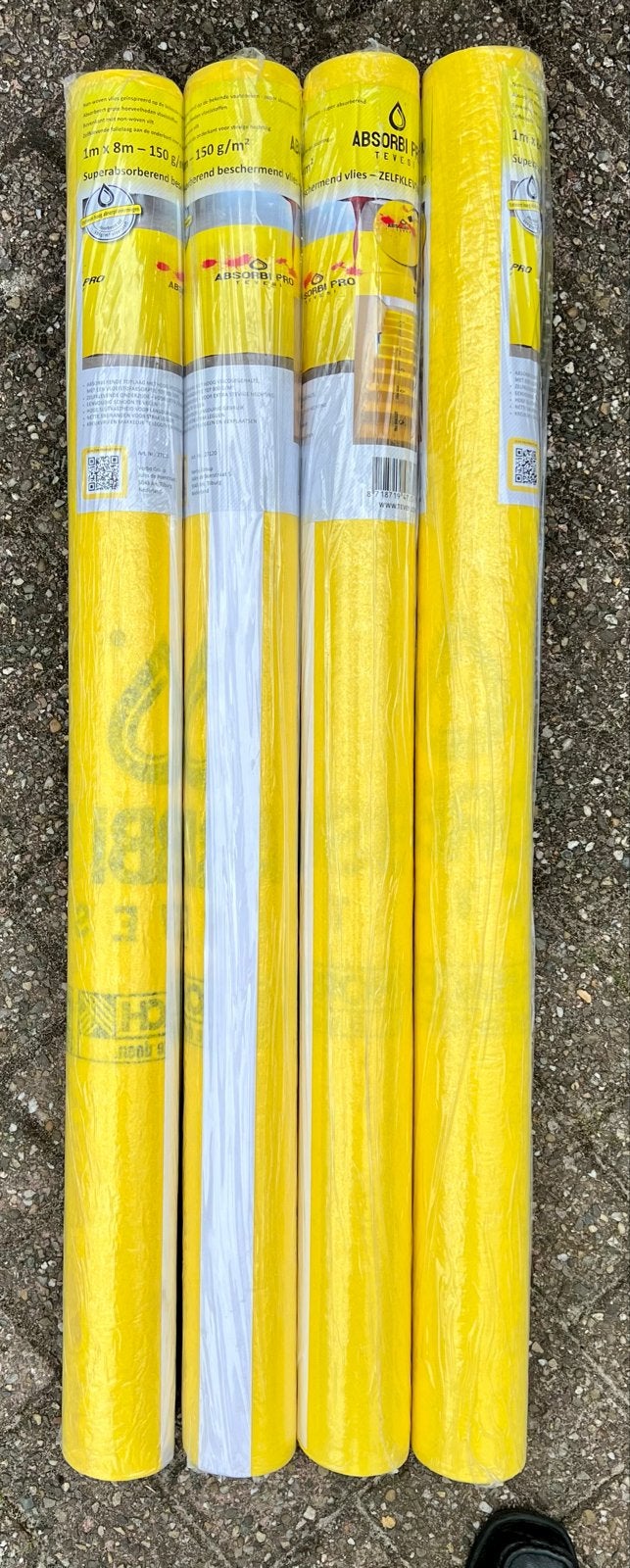 4 rollen Tevesi Absorbi Pro afdekvlies 1m x 8m, Ophalen, Nieuw