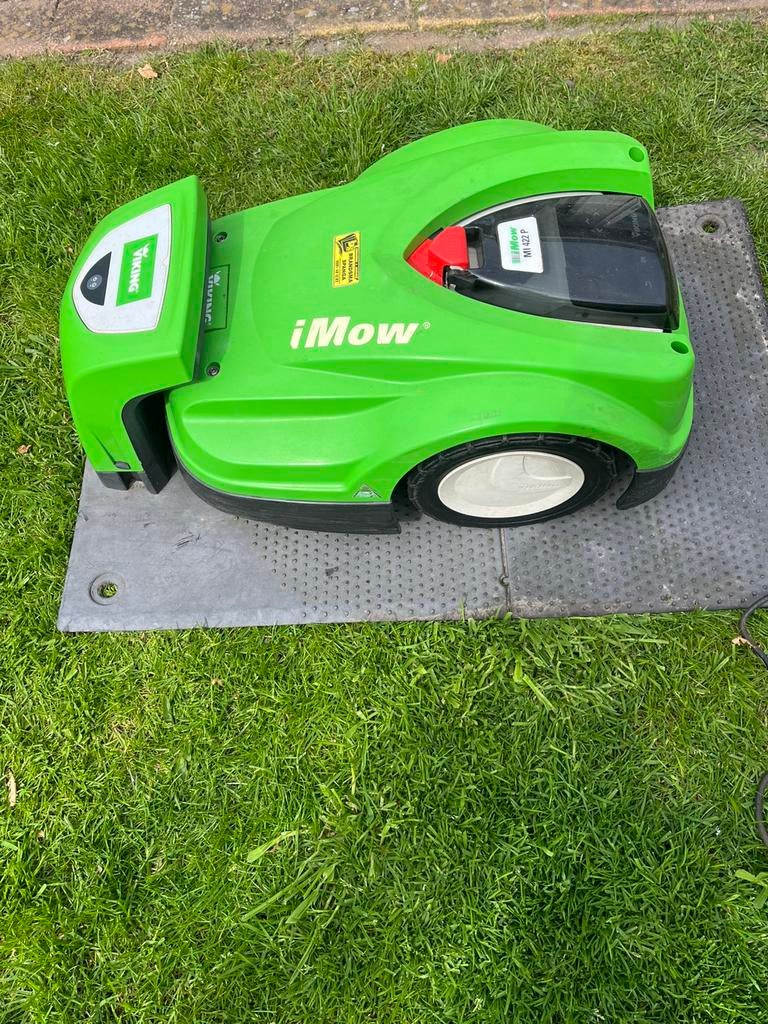 Robotmaaier Viking incl. Station zie omschrijving, Ophalen, Gebruikt, 20 tot 25 cm