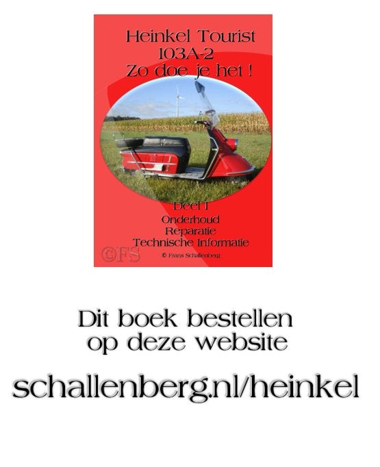 Handboek Heinkel Tourist Werkplaatshandboek Deel 1, Verzenden, Overige merken